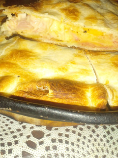 Una foto de Pascualina Triple Sabor: jamón, queso cremoso y queso fontina🤤