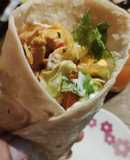 Wraps de pollo, fáciles y ricos