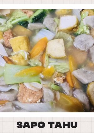 Foto resep 28. Sapo Tahu