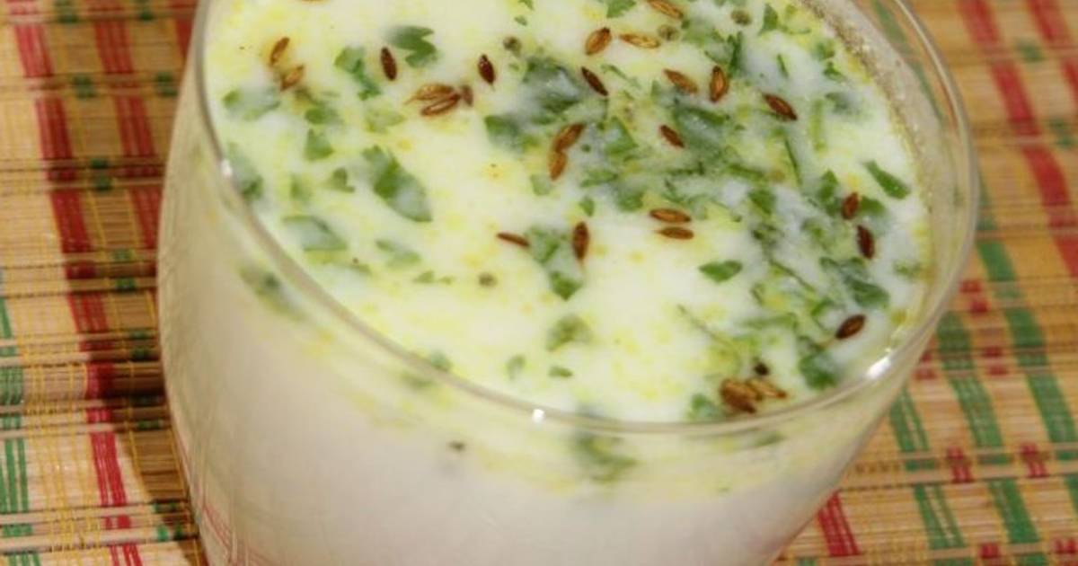Spiced Buttermilk Recipe by Soni Khadilkar Cookpad