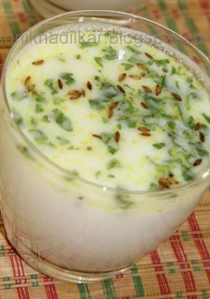 A picture of Spiced Buttermilk.