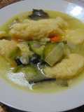 Gnocchi di semolino in brodo di verdure