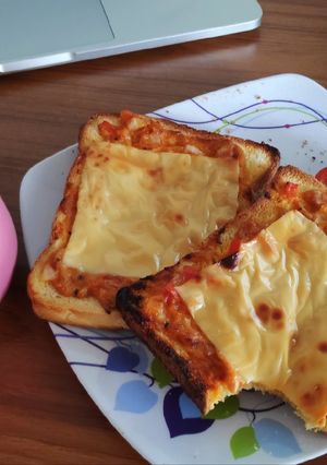 Foto resep Tuna mayo cheese sandwich
