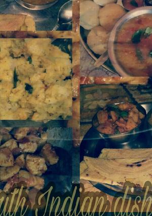 A picture of #Ramdaan spacial south Indian dishes.