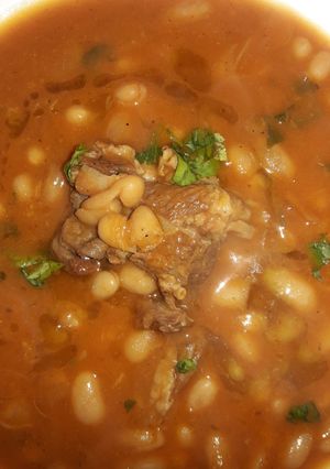 صورة لوصفة شوربه لوبيا