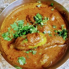 A picture of Baingan masala.