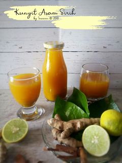Foto resep Kunyit Asam Sirih