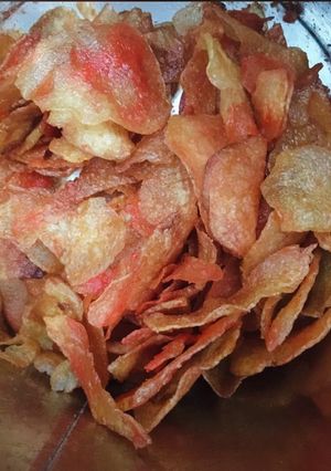 Foto resep Keripik Kentang Renyah Pedas Balado
