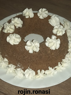 عکسی از دستور کیک نسکافه ای