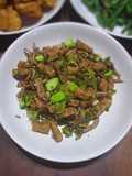 Oseng Ikan Asin dan Pete