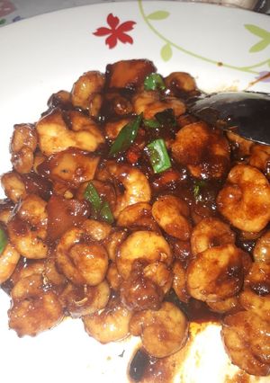 Foto resep Udang Saus Tiram simple enak