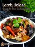 Lamb Shoulder Goreng Sos Tiram Cendawan Hitam