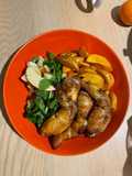 Salad apel, timun, tomat dan selada air