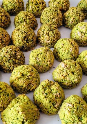 Une photo de Falafels à la coriandre et au persil (vegan)