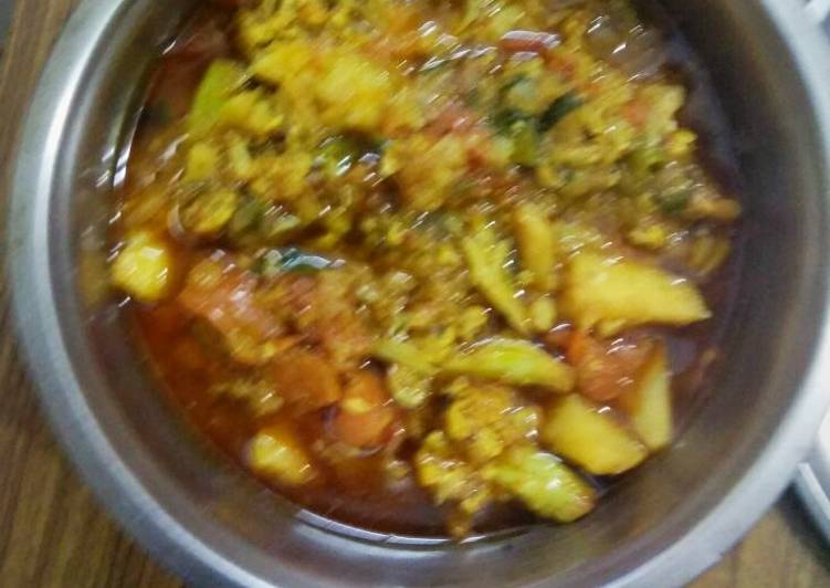 Step-by-Step Guide to Prepare Perfect Aloo matar gobhi ki sabji