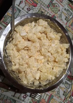 Una foto de Ensalada de papa y huevo