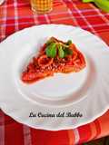 Pizza di Maccheroni con Barbabietola Rossa