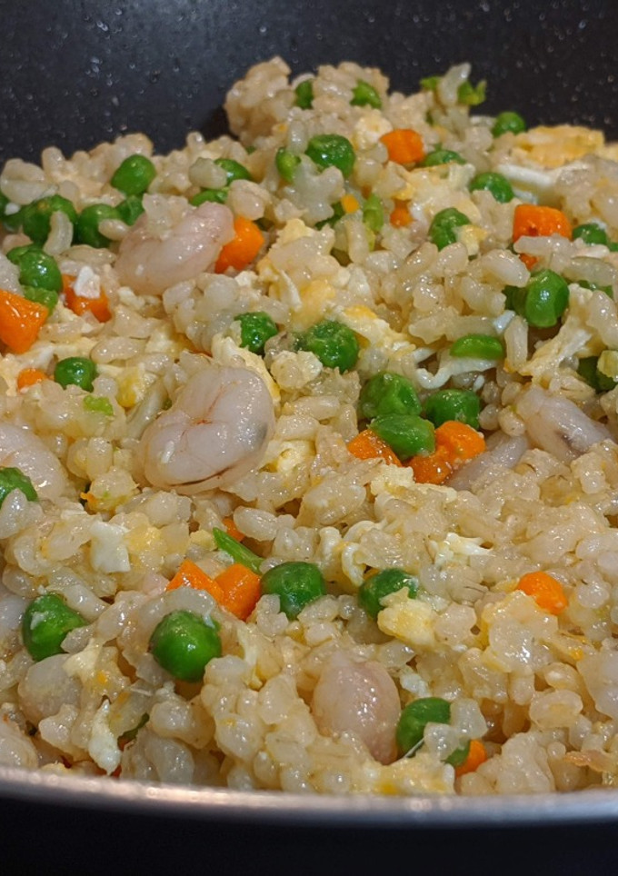 Una foto de Arroz integral tres delicias