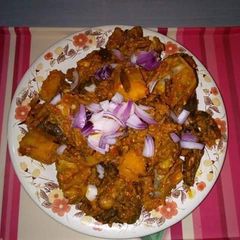 Local yam porridge A picture of Local yam porridge.