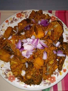 A picture of Local yam porridge.