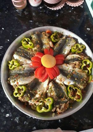 صورة لوصفة طاجين سردين