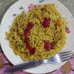 A picture of Simple Maggi masala.