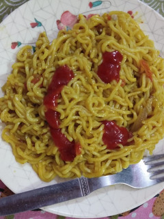 A picture of Simple Maggi masala.