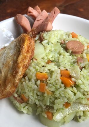 Foto resep Nasi Goreng Lombok Ijo