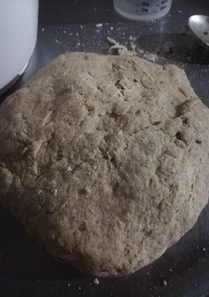 Una foto de Masa de harina integral