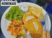 Gambar fish and chip tepung panir