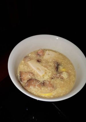 Foto resep Sapo tahu jamur udang