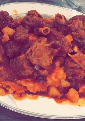 صورة لوصفة ثريد لحم