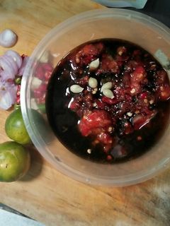 Foto resep Sambal ikan bakar