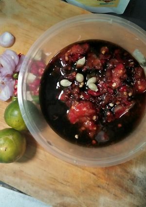 Foto resep Sambal ikan bakar