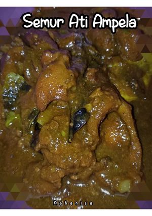 Foto resep Semur Ati Ampela Ayam