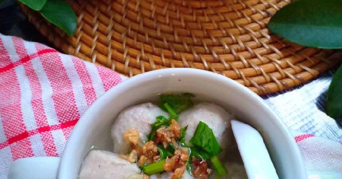 Resep Baso Ikan Tenggiri Oleh Jelita Cookpad