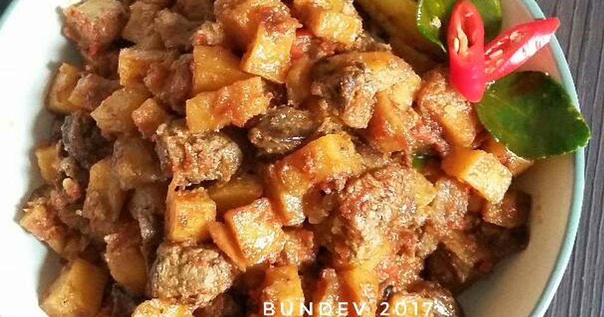 Resep Sambal Goreng Kentang Hati Ayam oleh Bunda Devi - Cookpad