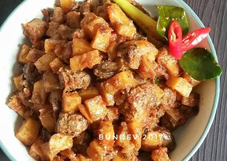 Sambal Goreng Kentang Hati Ayam