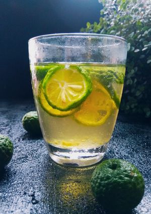 Foto resep Es jeruk limo