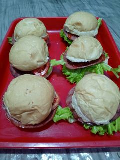Foto resep Burger Daging