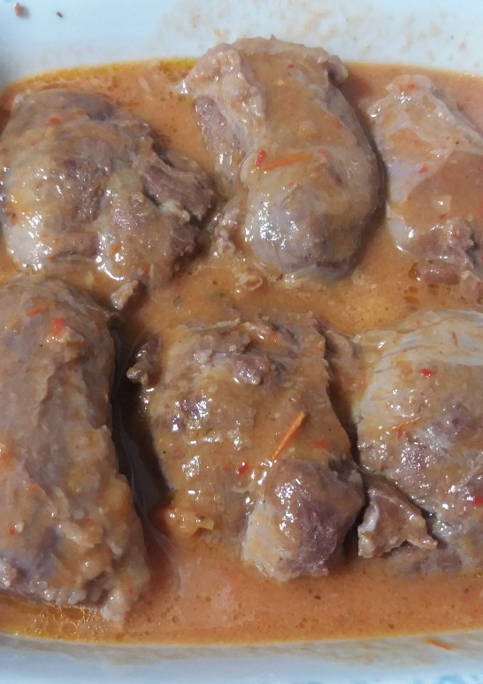 Una foto de Carrilleras de cerdo en salsa Hispana