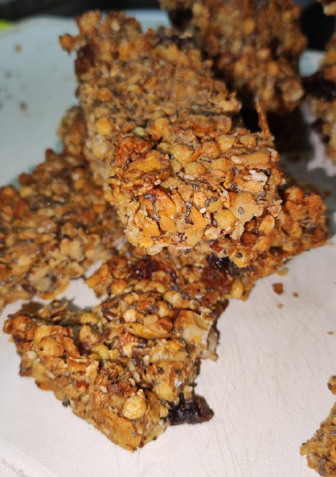 Una foto de Barritas de cereal caseras