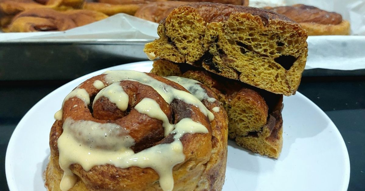 Anabolic Pumpkin Cinammon Rolls w/Protein Icing|Low Calorie, High Protein, Sugar Free