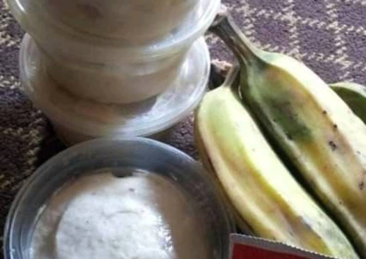 Easiest Way to Prepare Super Quick Homemade Banana ice cream