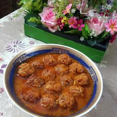 A picture of Spicy Meat Balls.