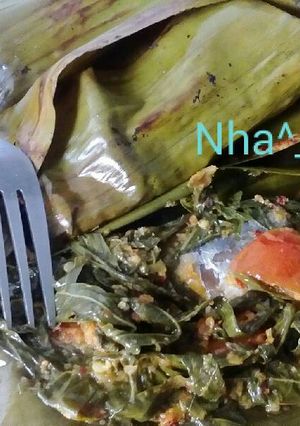 Foto resep Pepes Ikan daun ubi