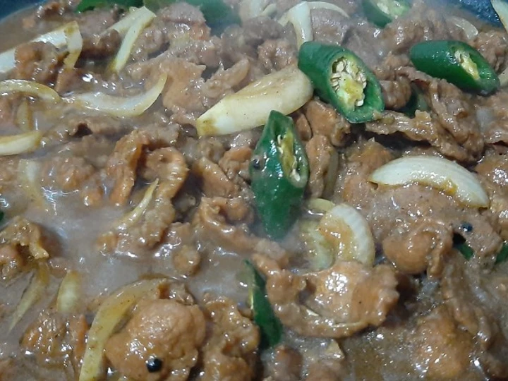 Langkah Gampang Menyiapkan Resep Sapi Lada Hitam yang Lezat Sekali