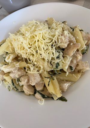Rukkolás penne 🍽 recept fotója