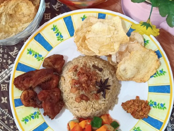 Bagaimana Membuat Nasi kebuli praktis pakai bumbu gulai indofood Anti Gagal