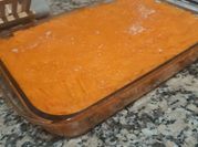 Una foto de pastel de camote